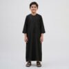 Black Omani Jubba Thobe for Boys