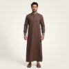 Chocolate Brown Designer Thobe for Men