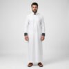 Classic White Men's Designer Thobe