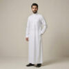 Classic-Whtie-Saudi-Style-Mens-Cashmere-Wool-Thobe-2.jpg Classic Whtie Saudi Style Men's Cashmere Wool Thobe