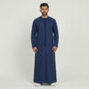 Executive Navy Blue Men's Emirati Thobe