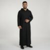 Executive Onyx Black Men's Hooded Thobe