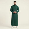 Executive Saudi-Style Forest Green Men's Thobe
