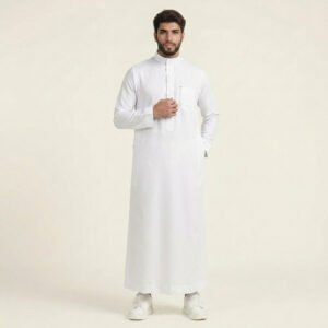 Executive White Men's Arabic Thobe
