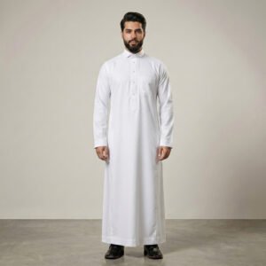 Executive-White-Mens-Cashmere-Wool-Thobe.jpg Executive White Men's Cashmere Wool Thobe