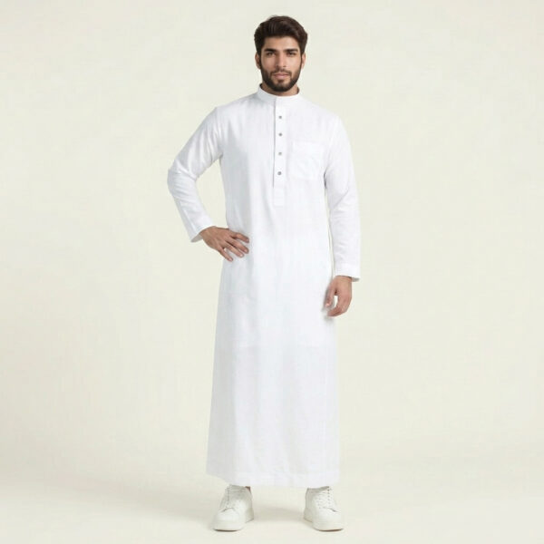 Executive White Thobe For Men