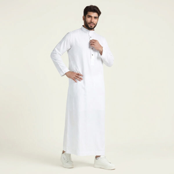 Executive White Thobe For Men