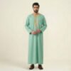 Heritage Mint Green Men's Moroccan Thobe