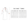 Black Embroidered Thobe for Men