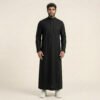 Midnight Black Men's Arabic Thobes