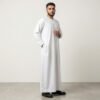 Minimalist Omani White Thobe for Men