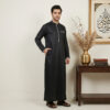 Modern Saudi Designer Men's Silk Thobe