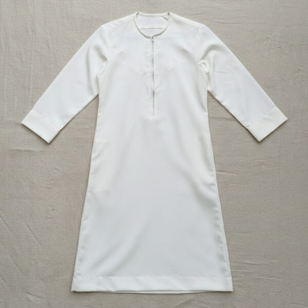 Omani Style White Jubba Thobe for Boys