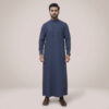 Premium Steel Blue Men's Designer Thobe