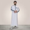 Pristine White Designer Thobe for Men