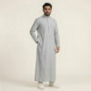 Silver Grey Men's Arabic Thobe