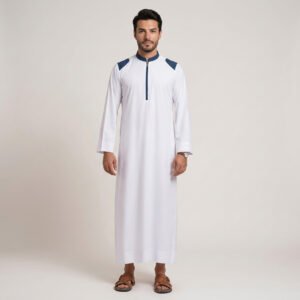 Traditional-White-Designer-Thobes-for-Men.jpg Traditional White Designer Thobes for Men