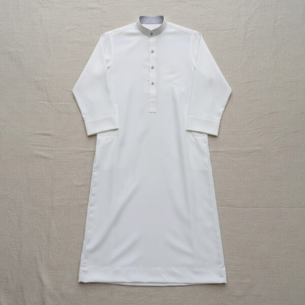 Traditional White Saudi kids Jubba Thobe