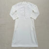 White Designer Omani kids Jubba thobe